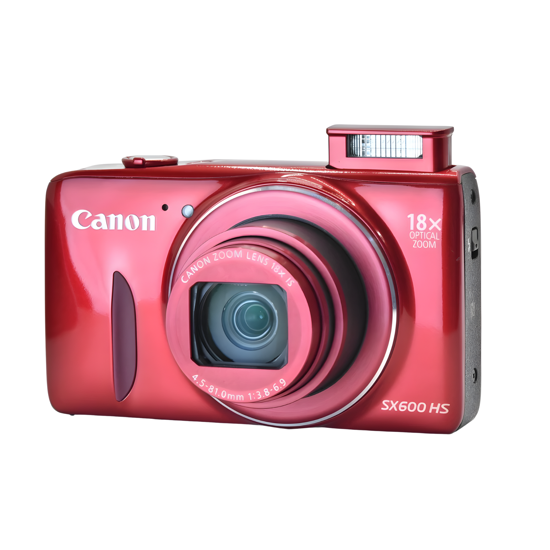 Canon デジタルカメラ Power Shot SX600 HS レッド 光学18倍ズーム
