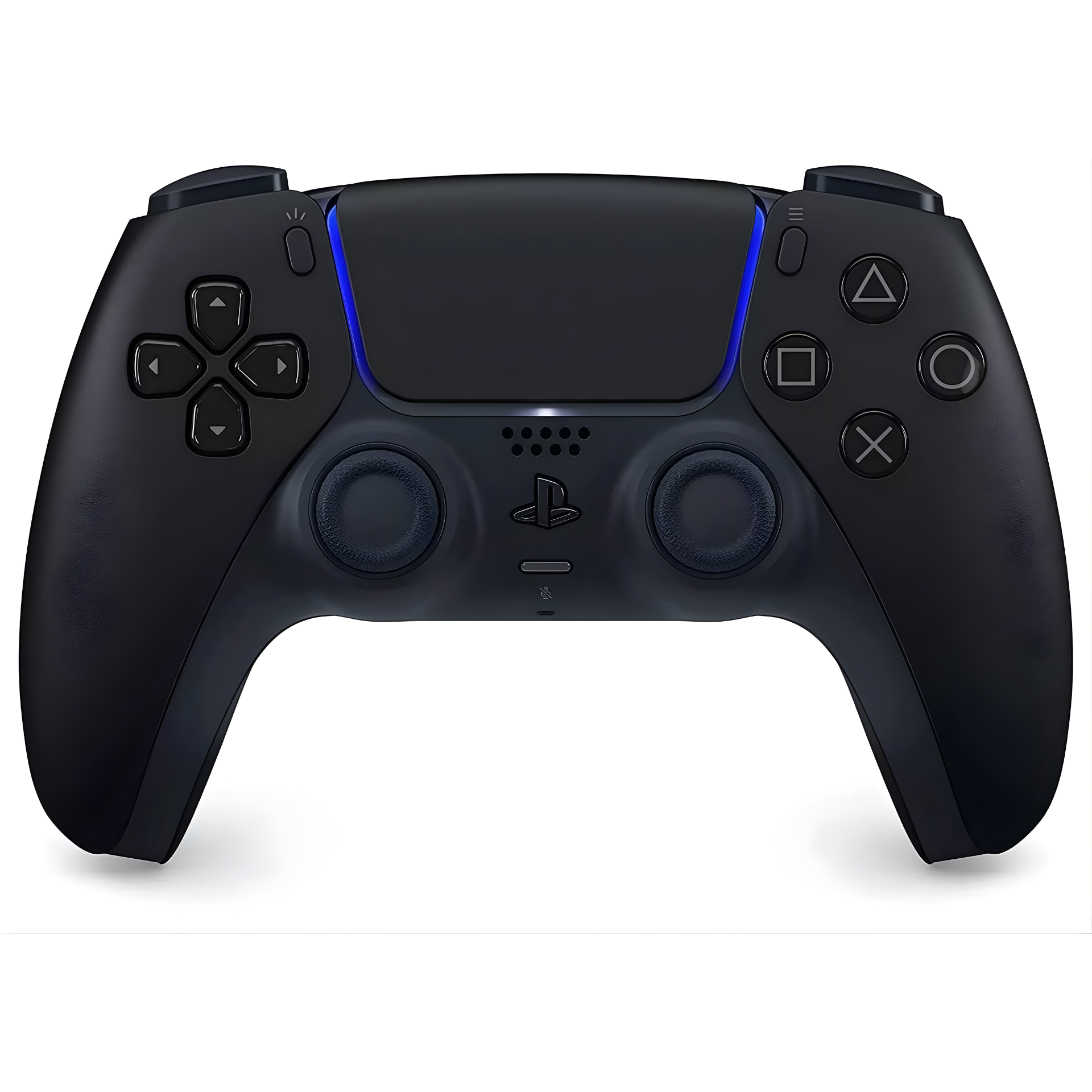Official Sony PlayStation 5 DualShock Controller in black with ergonomic design, wireless connectivity, and precision controls for next-level PS5 gaming.