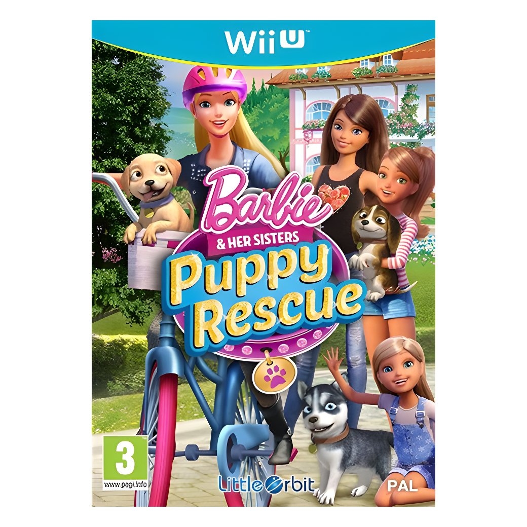 Barbie and Her Sisters Puppy Rescue - Wii