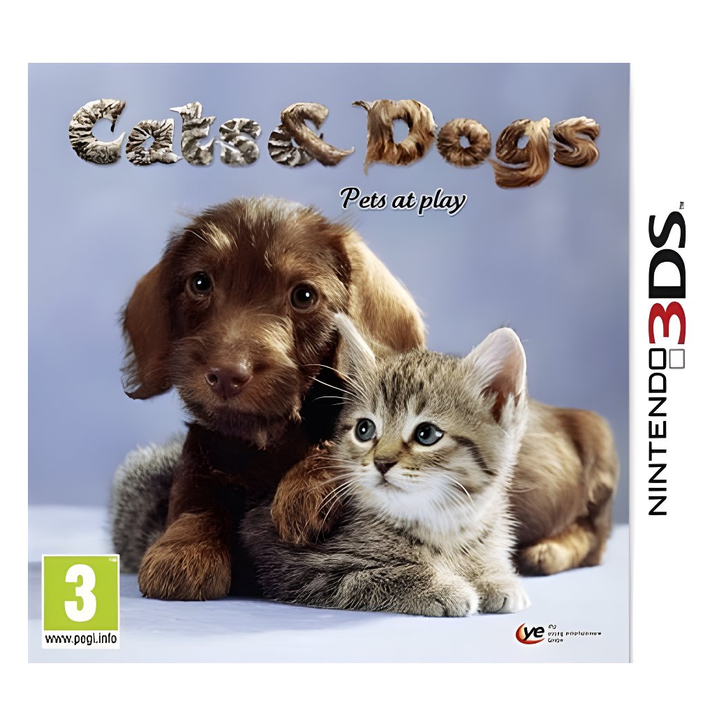 Cats & Dogs - Pets At Play - 3DS