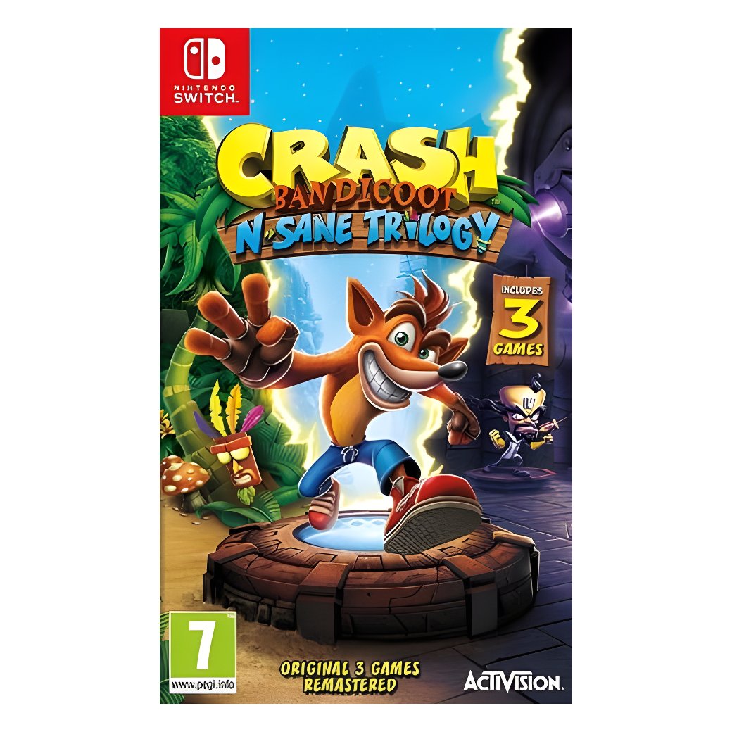Crash Bandicoot N. Sane Trilogy - Switch
