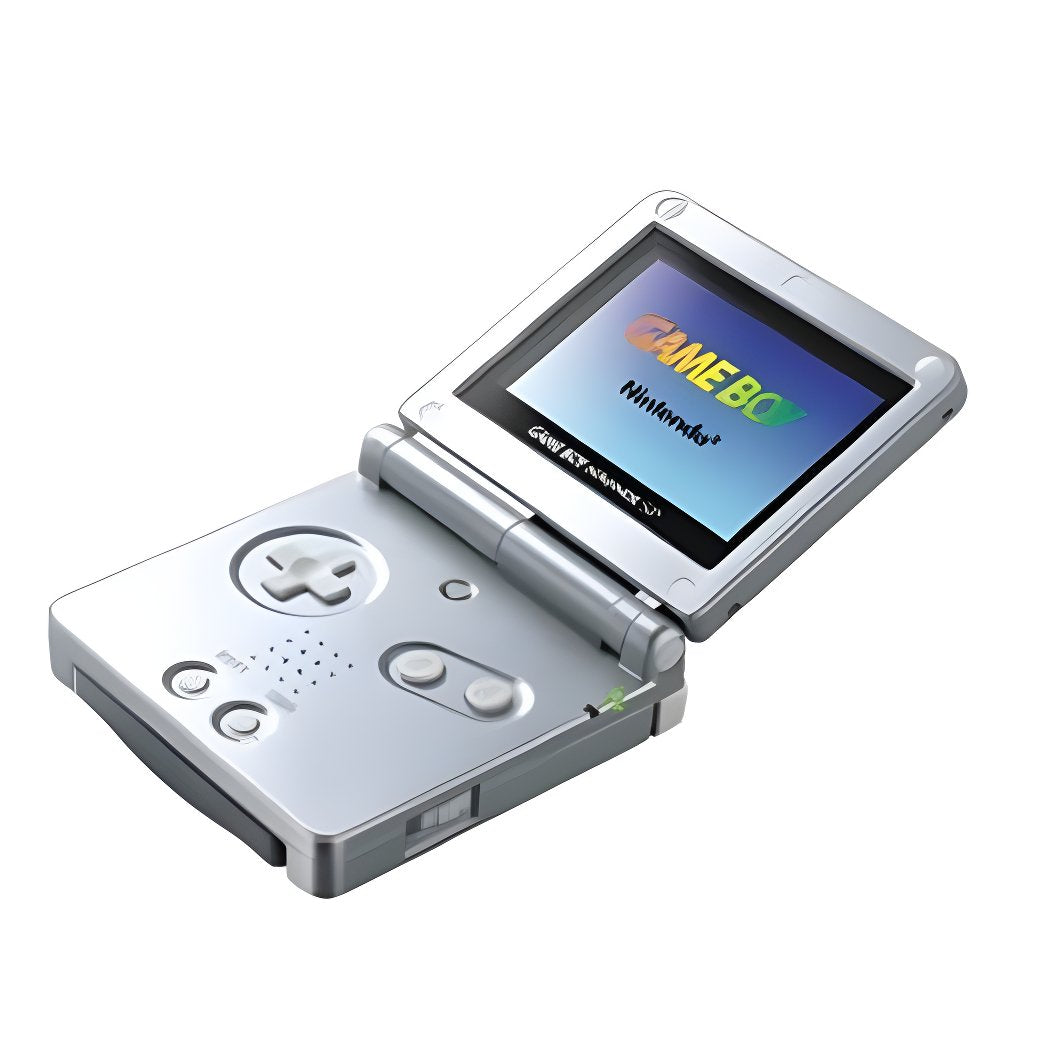 Game Boy Advance SP AGS-001  -  Cool Silver - Gameboy