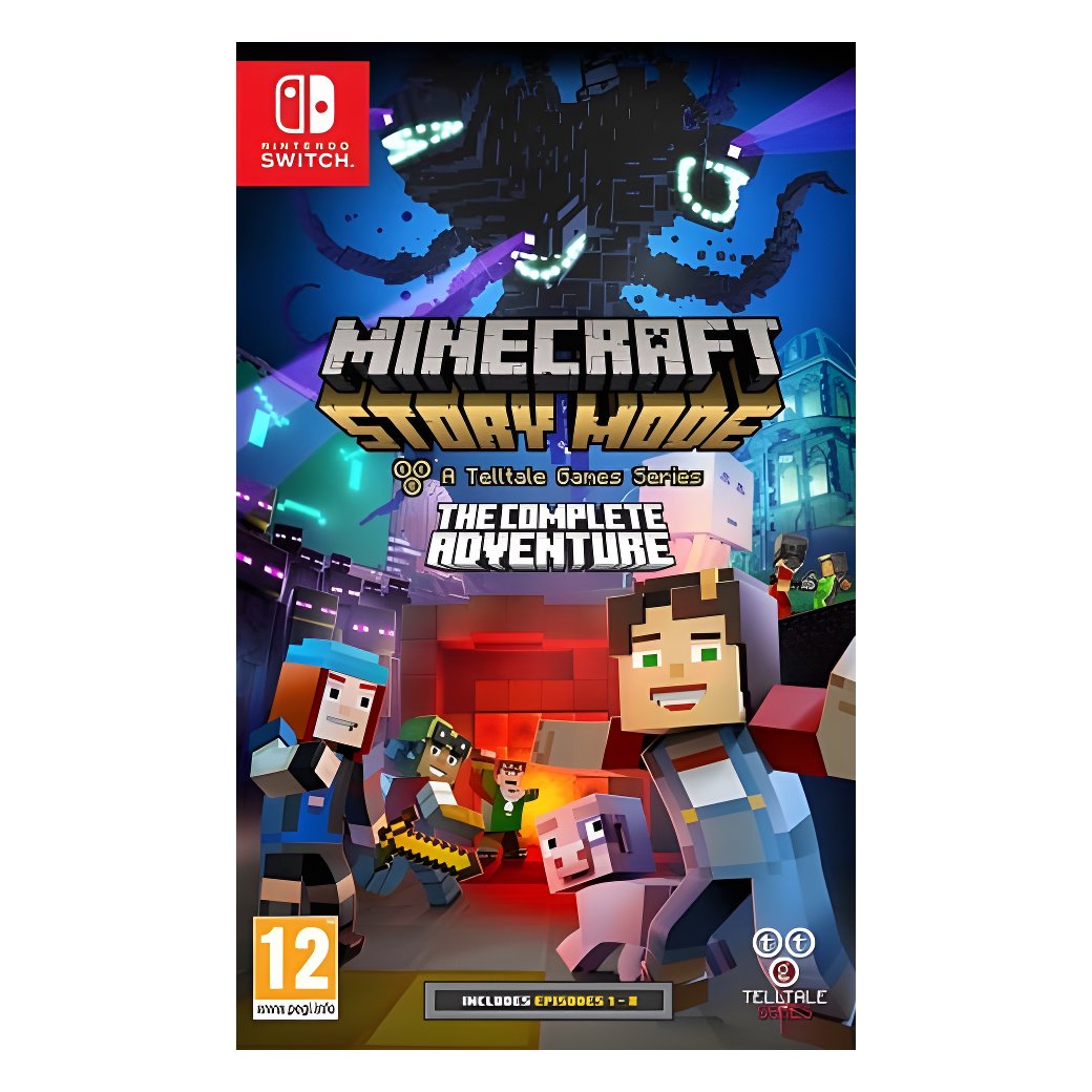 Minecraft Story Mode The Complete Adventure (No DLC) - Switch