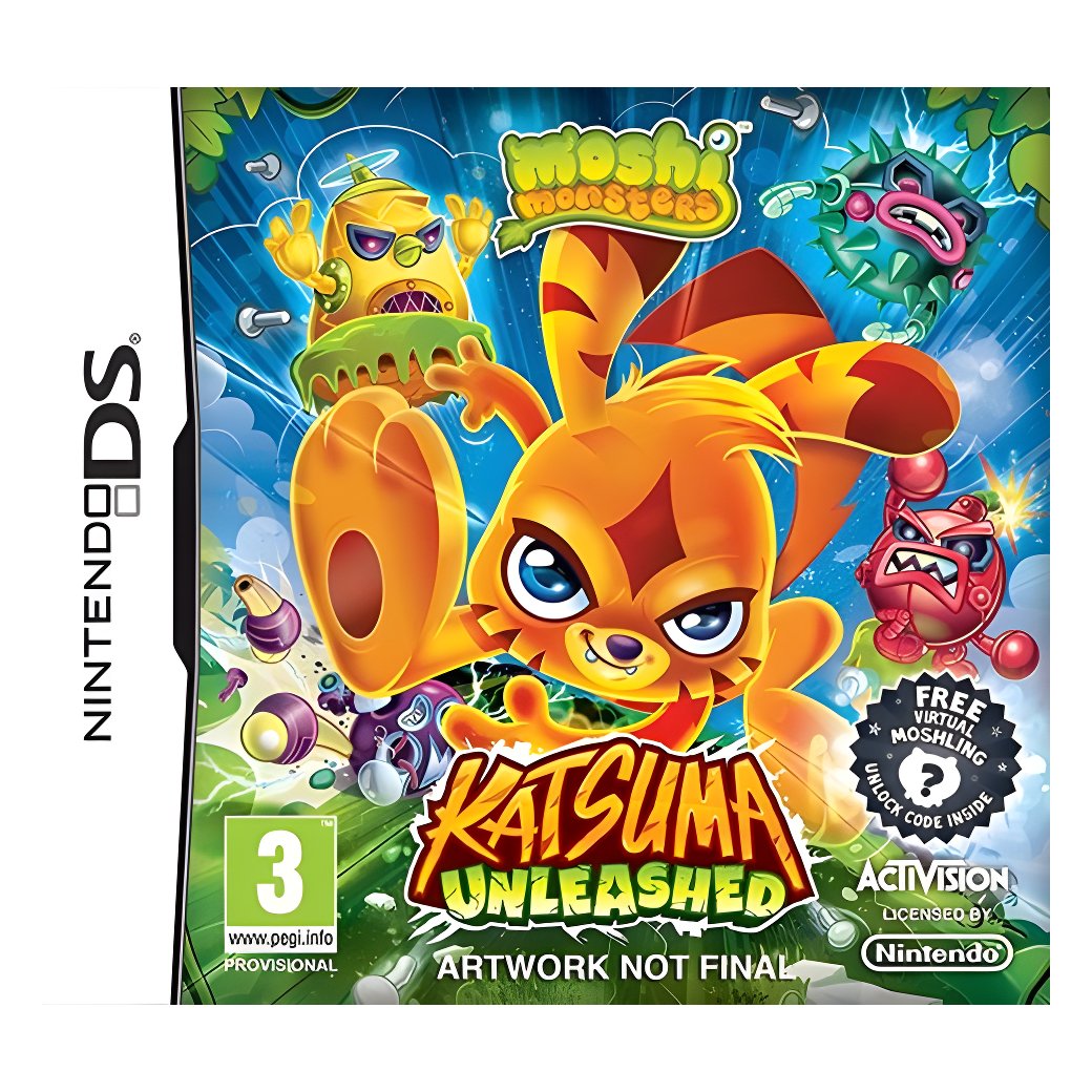 Moshi Monsters 3: Katsuma Unleashed - Nintendo
