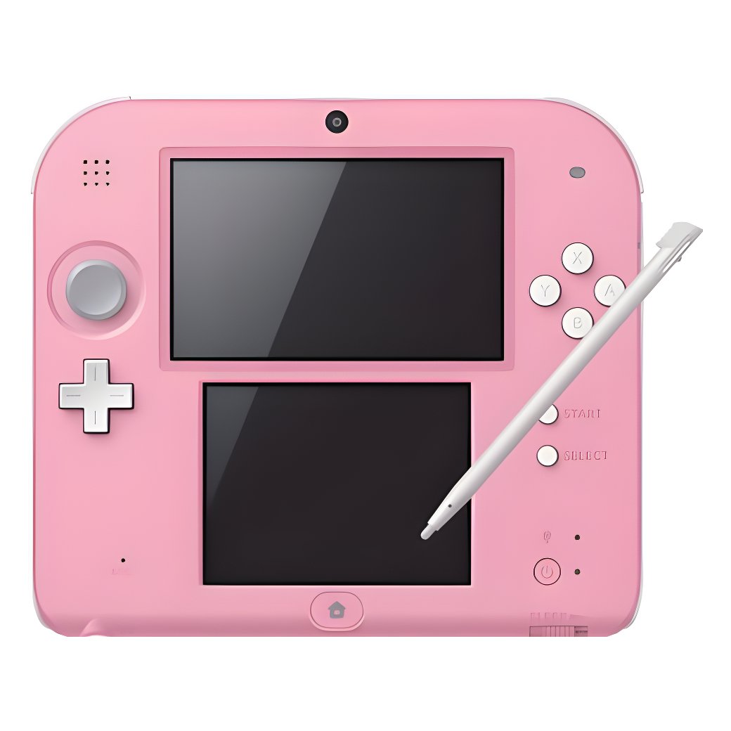 Nintendo 2DS - Pink/White - 3DS