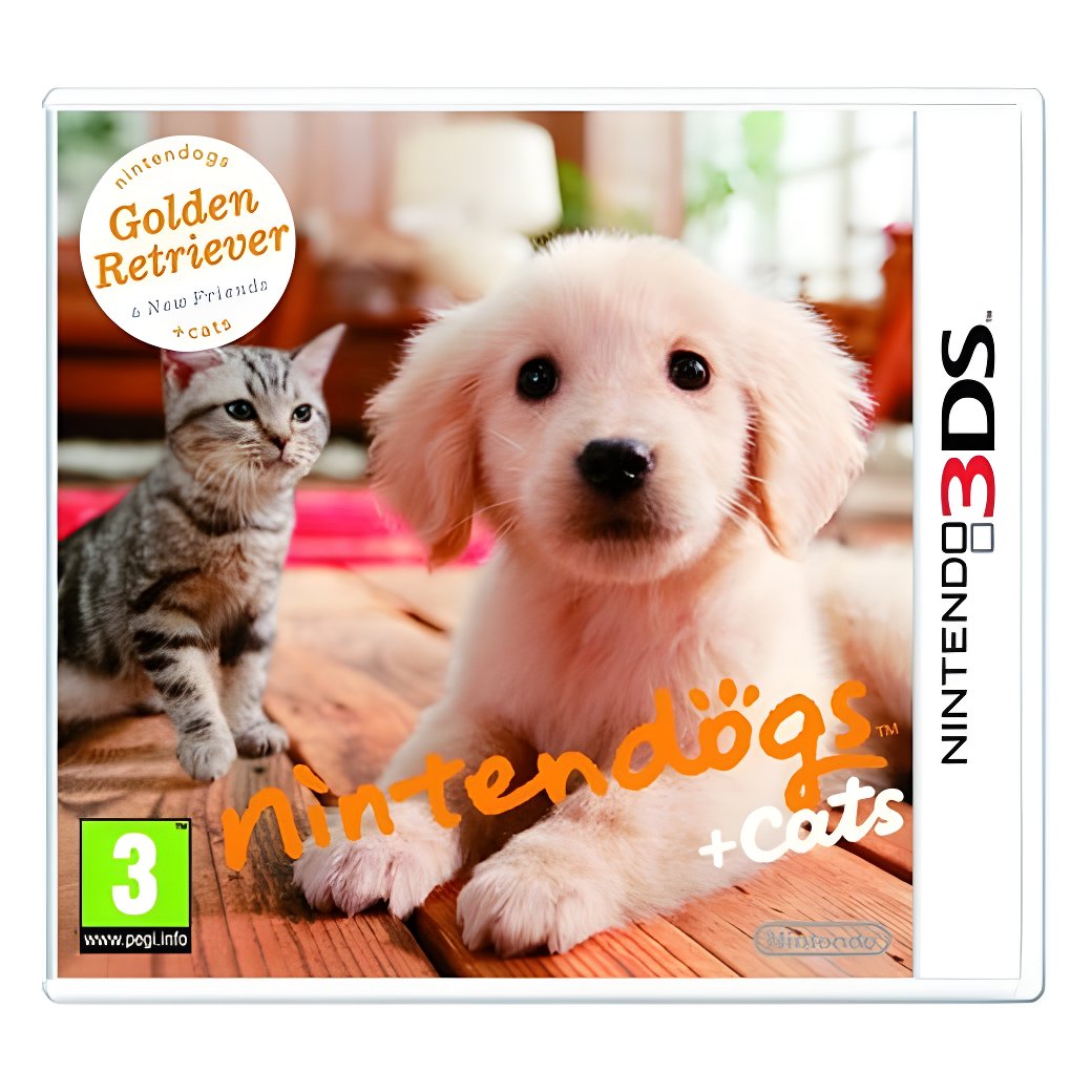 Nintendogs & Cats Golden Retriever - 3DS