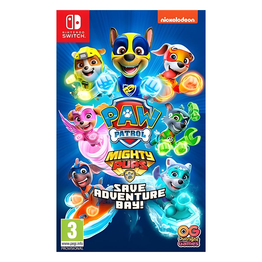Paw Patrol: Mighty Pups Save Adventure Bay - Switch