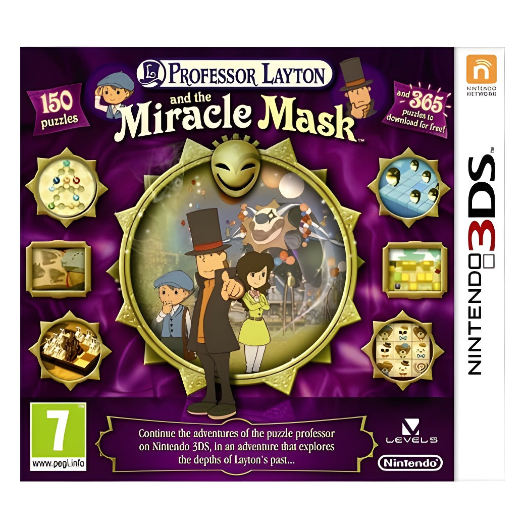 Professor Layton & The Miracle Mask - 3DS